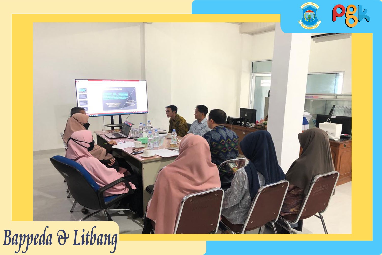 BAPPEDA & LITBANG PANGKALPINANG RAPAT PENAMBANGAN DATA PENGUNJUNG HOTEL MODEL SNOWFLAKE
