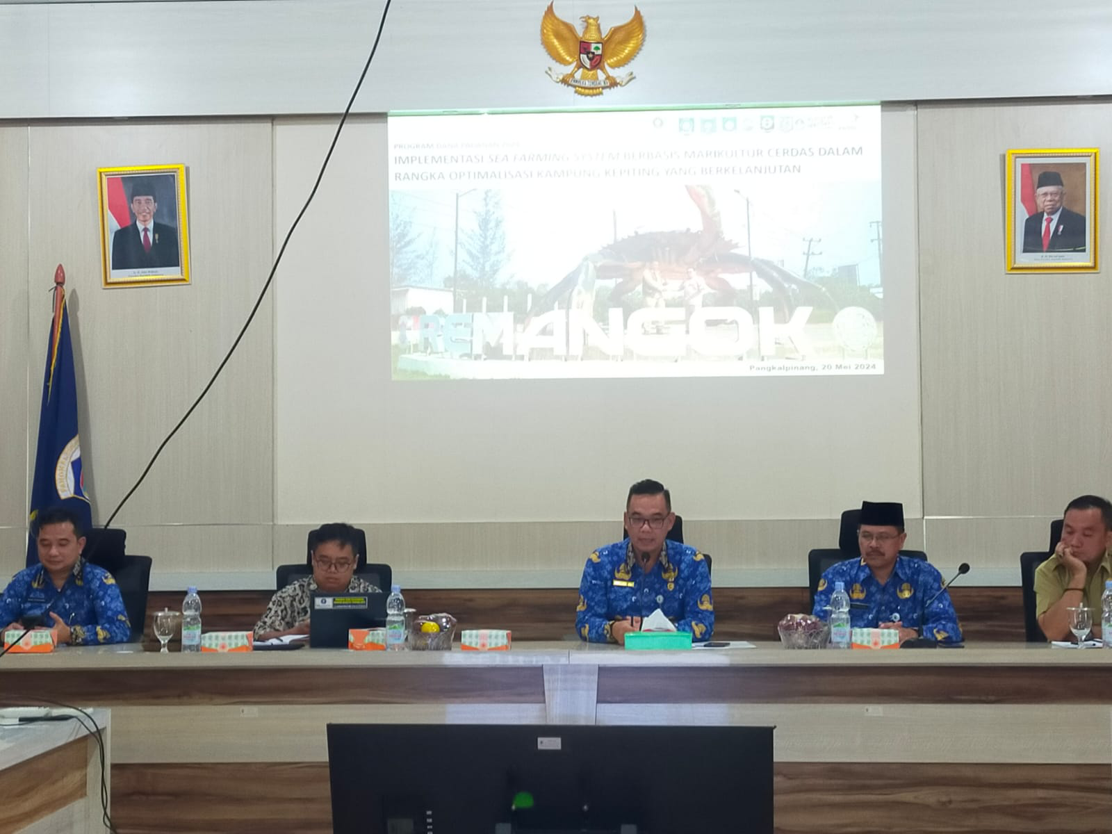  SEKDA PANGKALPINANG HADIRI RAPAT KICK OFF PROGRAM KEDAIREKA
