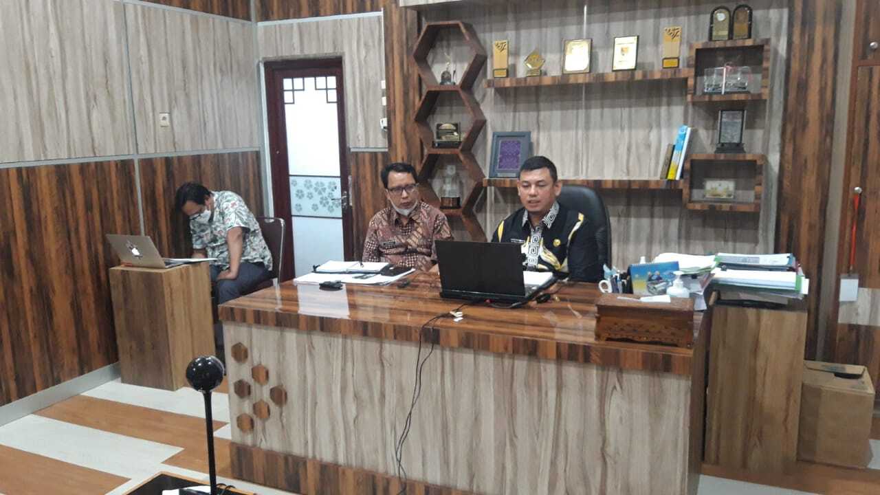 Fasilitasi RKPD Kota Pangkalpinang Tahun 2022 Melalui Zoom Meeting