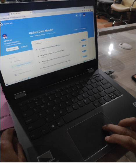 Pemutakhiran Data Mandiri ASN Melalui MySAPK
