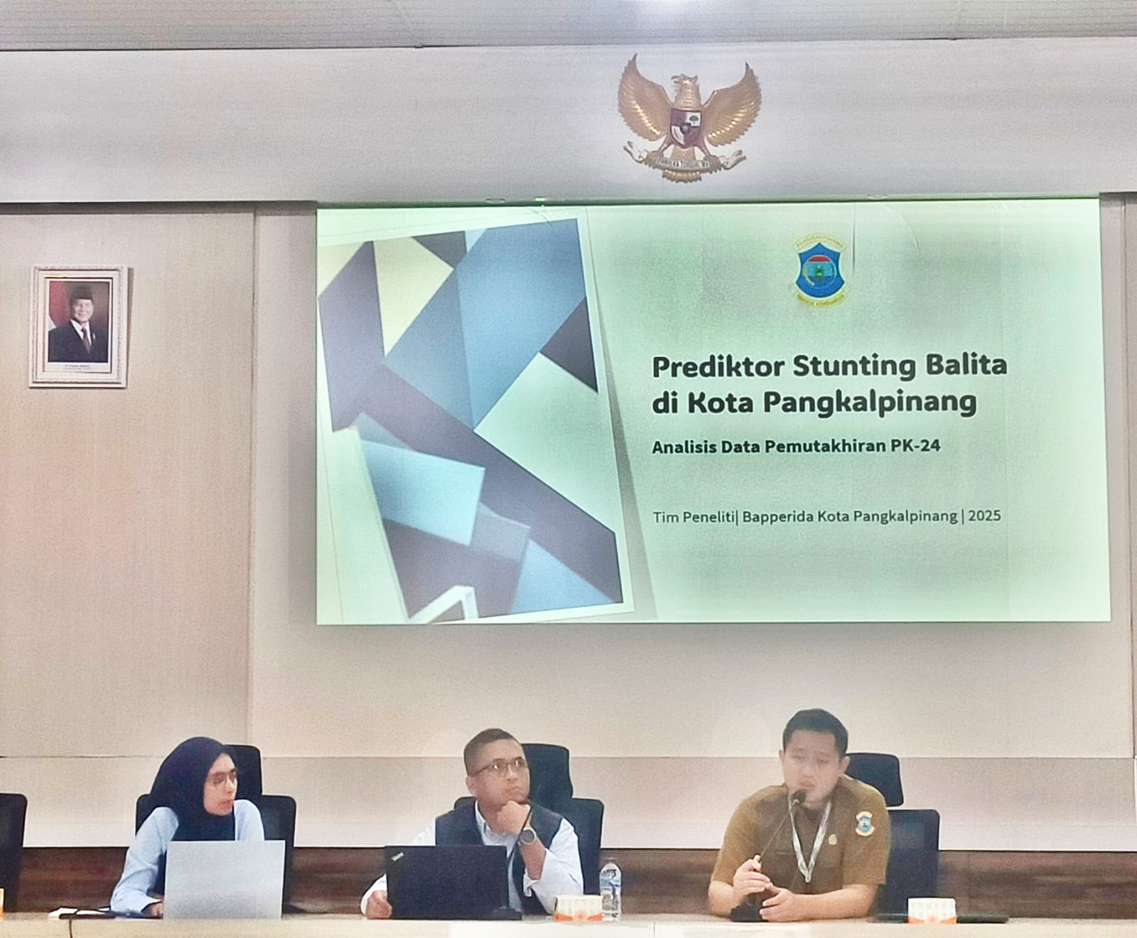 Rapat Permintaan Data Dukung Kajian Untuk Menyelesaikan Penanganan Stunting